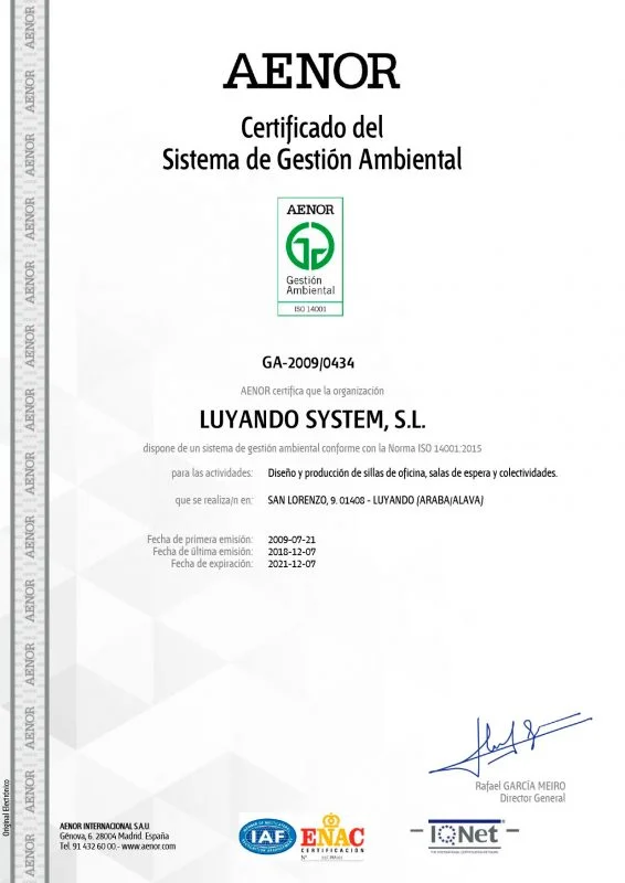 Luyando ISO 14001