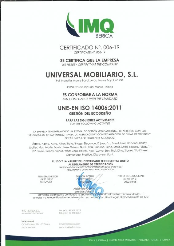 Universal ISO 14006